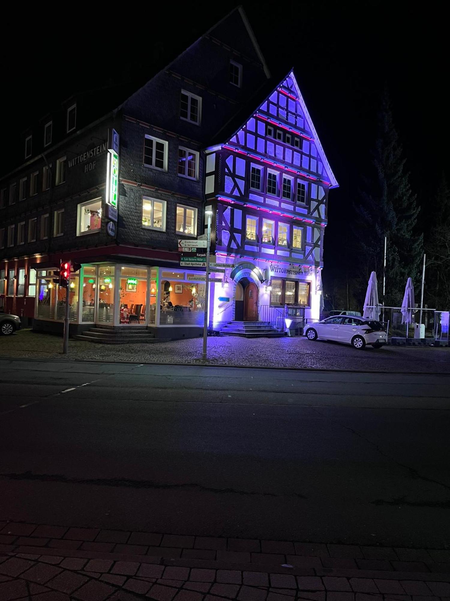 Hotel Wittgensteiner Hof Bad Laasphe Bagian luar foto